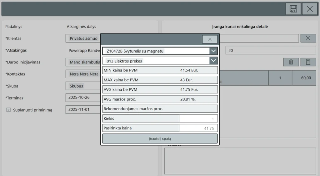 Power Apps Galia: Mini CRM Sistemos Sukūrimas ir Verslo Procesų Optimizavimas 🚀 7 Power Apps Galia: Mini CRM Sistemos Sukūrimas ir Verslo Procesų Optimizavimas