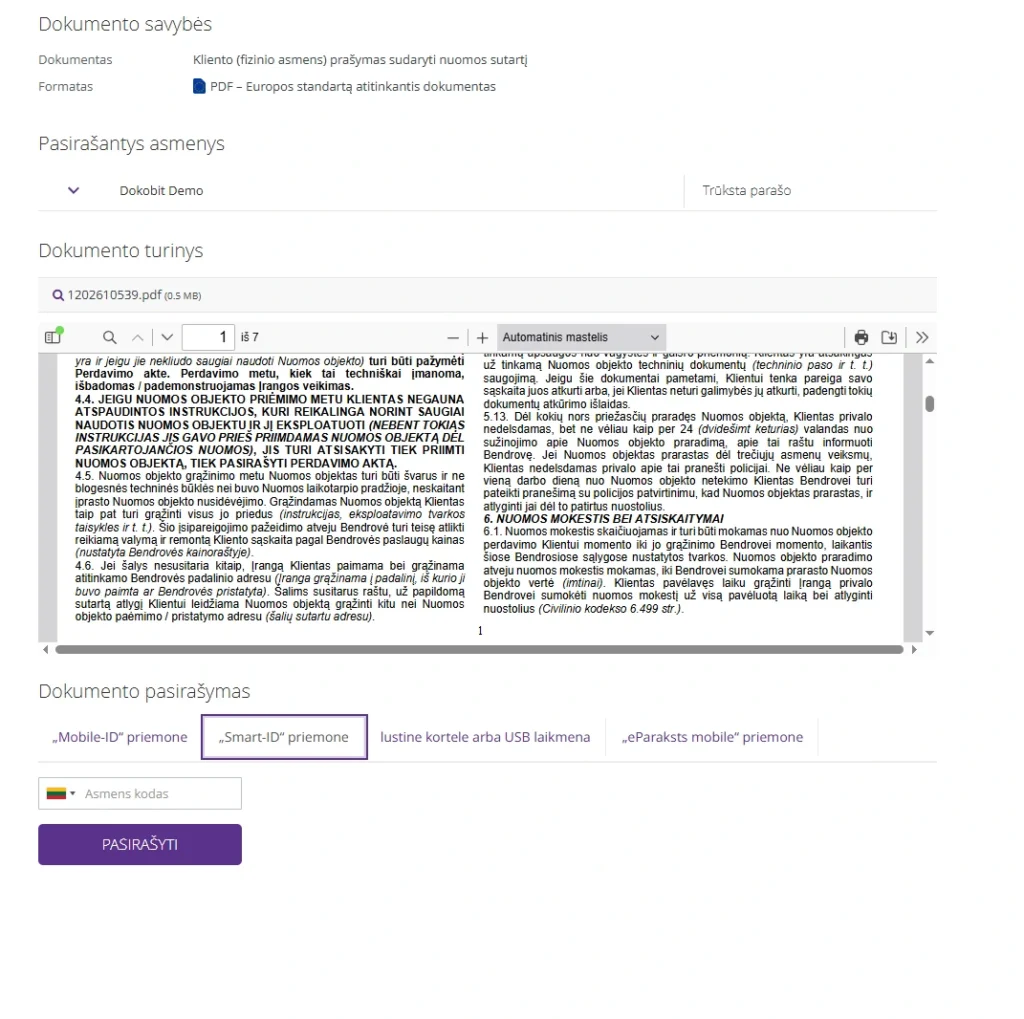 Power Apps  Dokobit ir Creditinfo integracija 2026